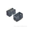 2.54mm Pitch Box header Connector SMT H10.32mm 2*3P